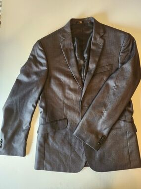 Kenneth Cole Reaction Charcoal Gray Men's Suit Jacket